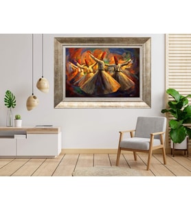 Gümüş Çerçeveli Tablo nb1445