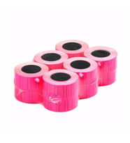 Motex Fiyat Etiketleme Makinası Pembe Floresan Renk Etiketi