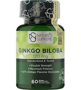 Nature's Supreme Ginkgo Biloba 120 Mg 60 Kapsül