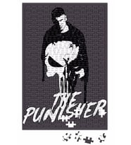 The Punisher O Justiceiro Supermen Puzzle 240 Parça Yapboz