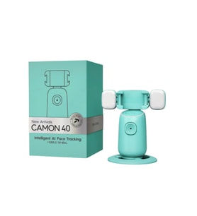 TeknoFun CAMON 40 Yapay Zeka Destekli Mobil Gimbal - Otomatik Takip ve Video Stabilizasyonu (Yeşil)
