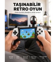 PS1 GBA NES Oyun Destekli Retro Cihaz Yeni Nesil