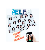 Kişiye Özel Fotoğraf Basklı Boxer (Standart)