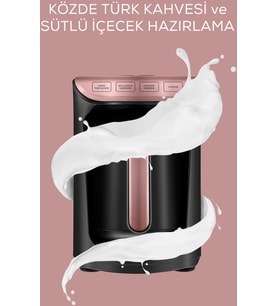 Karaca Hatır Köz Sütlü Türk Kahve Makinesi (Rose)