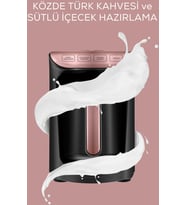 Karaca Hatır Köz Sütlü Türk Kahve Makinesi (Rose)