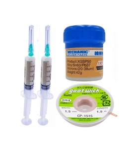 Krem Lehim 183c 42g Lehim Toplama Ve Lehim Emme Teli 1,5mm 4lü