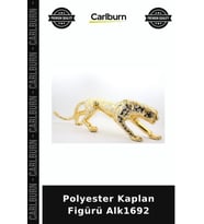 Özel Üretim Dekoratif Hediyelik Modern Ev Aksesuarı Salon Süsü Polyester Kaplan Figürü Alk1692