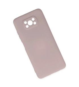 Durukar® Pocophone X3 Kılıf Nano içi Kadife Silikon - Pudra