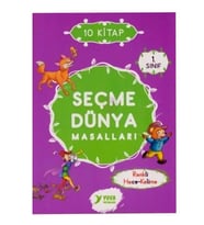 1. Sınıf Seçme Dünya Masalları Seti 10 Kitap