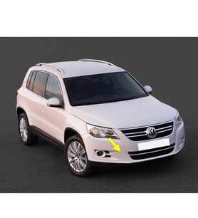 VW Tiguan 2008-2011 Ön Tampon Çeki Demiri Kapağı 5N0807241