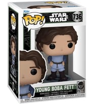 Funko Pop! Star Wars: Fl - Boba Fett - (Young) - Vinil Koleksiyon Figürü - Hediye Fikri - Resmi Tica (Krem)