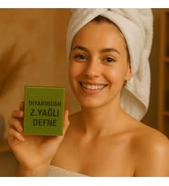 Diyarından Hatay Doğal Zeytinyağlı Defne Sabun 3 Adet (375 Gr)