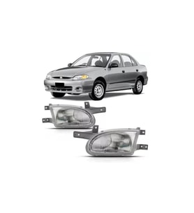 Hyundai Accent Yumurta Kasa Sağ Sol Ön Far Takımı 1998-2000 N11.1341