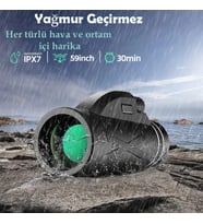 TechTic 80x Dürbün Ultra Zoom Tek Göz Monoküler Teleskop Telefon Tutucu Tripot