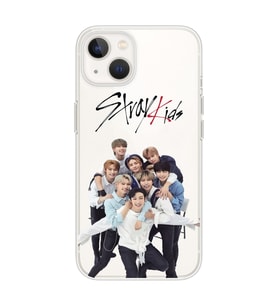 Iphone 14 Plus Uyumlu Stray Kids Tasarımlı Şeffaf Telefon Kılıfı