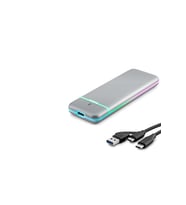 SSD Kutu Type-C 3.1 + Usb3.0 Nvme + Ngff M2 Chıp Rtl9210B Gri HDX1774