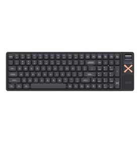 IQUNIX Magi96 Pro Shadow Black Gold Red Switch Hotswap RGB Kablosuz İngilizce Mekanik Gaming Klavye
