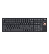 IQUNIX Magi96 Pro Shadow Black Gold Red Switch Hotswap RGB Kablosuz İngilizce Mekanik Gaming Klavye