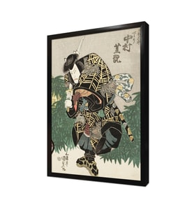 Japon Kadın Çerçeveli Mdf Tablo