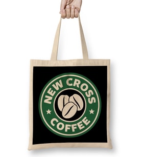 New Cross Coffee Bez Çanta Uzun Saplı