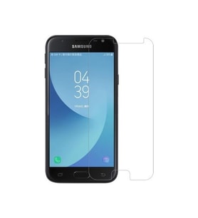Samsung Galaxy J3 2017 Uyumlu Ekran Koruyucu Screen Protector Tempered Glass Kristal Netliğinde %100 HD Görüntü, Yüksek Kalite Kırılmaz Temperli Cam (Şeffaf)