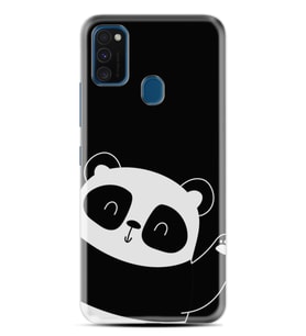 Samsung M21 M22 M23 M30 M31S M32 Kılıf Desenli Silikon Bay Bay Panda 1784