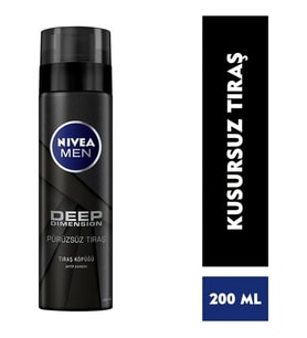 NIVEA Men Deep Dımensıon Tıraş Köpüğü 200 Ml
