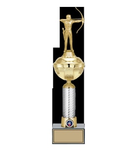 ODAK KUPA - Figürlü Kupalar - Okçu Figürlü Kupalar FG-057 B - 44 cm