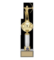 ODAK KUPA - Figürlü Kupalar - Okçu Figürlü Kupalar FG-057 B - 44 cm