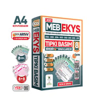 2027 MEB EKYS ÖSYM Çıkmış Soru Tıpkı Basım Deneme Paketi 8li Türkiye Geneli Soru Kitapçıkları