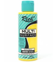 Rich Multi Surface Akrilik Boya Sarı 120cc