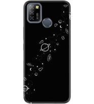 Infınıx Smart 5 Kılıf Silikon Desen Özel Seri Planet 1620