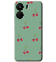 Xiaomi Redmi 13C Kılıf HD Desen Baskılı Kılıf - Kiraz Berry