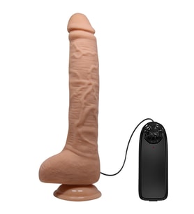OdinsShop 28 cm Titreşimli Gerçekçi Kalın Dildo Penis - Dick