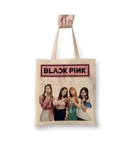 Blackpink Bez Çanta Uzun Saplı Alışveriş Çantası Plaj Çantası (Beyaz)