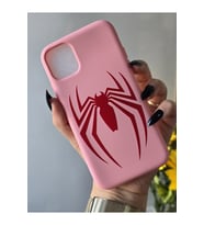 Iphone 11 Uyumlu Spider Desenli Lansman Kılıf