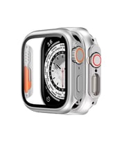 BİNANO APPLE WATCH 40MM ULTRA DÖNÜŞTÜRÜCÜ GÜMÜŞ KASA VE EKRAN KORUYUCU