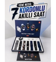 Yeni Nesil Akıllı Saat 2024 Model Uyku ve Sağlık Takibi Bluetooth Bağlantılı