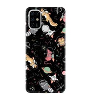 Casper Via F20 Kılıf Silikon Desen Özel Seri Planet Animals 1771