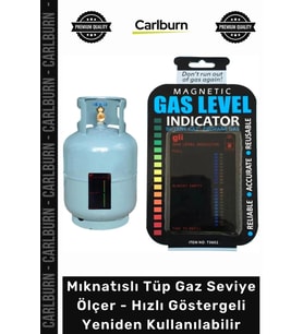 Özel Üretim Kamp Karavan Termal Mıknatıslı Tüp Gaz Seviye Ölçer Hızlı Göstergeli Yeniden Kullanılabi