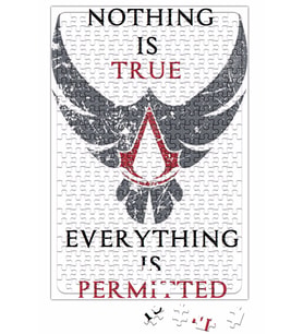 Assassin Creed Nothing is True Puzzle 240 Parça Yapboz