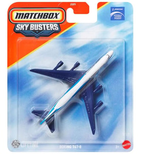 Matchbox - Boeing 747-8 - Sky Busters - Mavi