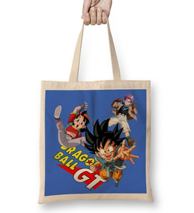 Dragon Ball Gt Kid Goku Pan Trunks Bez Çanta Uzun Saplı