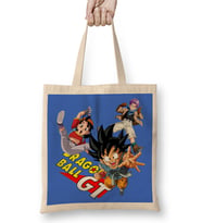 Dragon Ball Gt Kid Goku Pan Trunks Bez Çanta Uzun Saplı