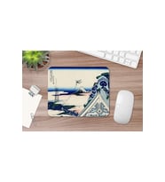 Hokusai Asakusa Honganji Temple In The Eastern Capital 17 X 21 Cm Mouse Pad