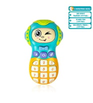 Bebeğinizin İlk Piyanosu! Işıklı ve Sesli Oyuncak Telefon (Çok Renkli)