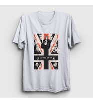 Presmono Unisex Beyaz Daniel Craig Film James Bond T-Shirt 257540tt (Beyaz)