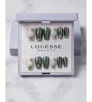 Louésse Daisy Fresh Takma Tırnak 12’li Yeşil Papatya Desenli Fresh Mood Nail