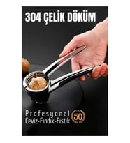 CEYLAN ADAM Fındık ve Ceviz Kırıcı 304 Paslanmaz Çelik