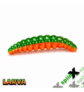 SPIINX LARVA SİLİKON YEM 35MM 14LÜ PEYNİR AROMALI RENK: CITRUS 54
